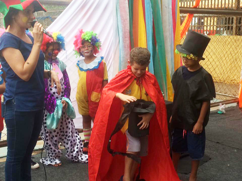 Escola Municipal encerrou ontem o projeto "Circo na Escola"