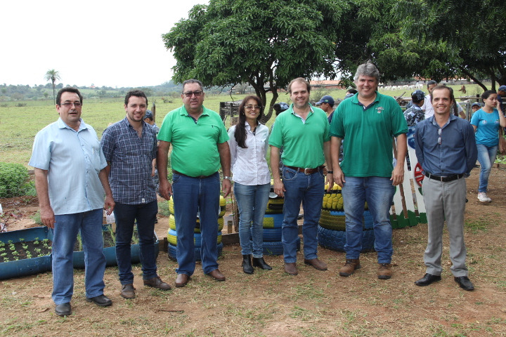 Horta orgânica é inaugurada na Semana do Meio Ambiente Horta orgânica é inaugurada na Semana do Meio Ambiente