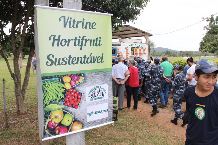 Horta orgânica é inaugurada na Semana do Meio Ambiente Horta orgânica é inaugurada na Semana do Meio Ambiente