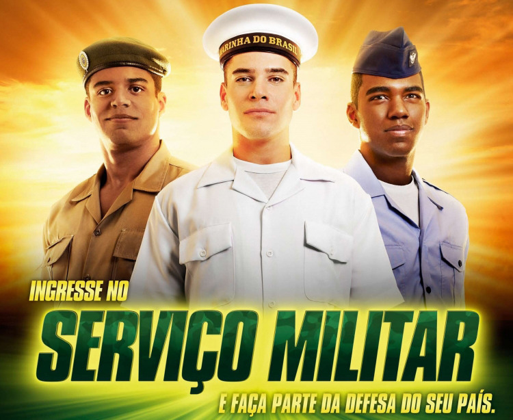 Prazo para alistamento militar termina no dia 30 de junho