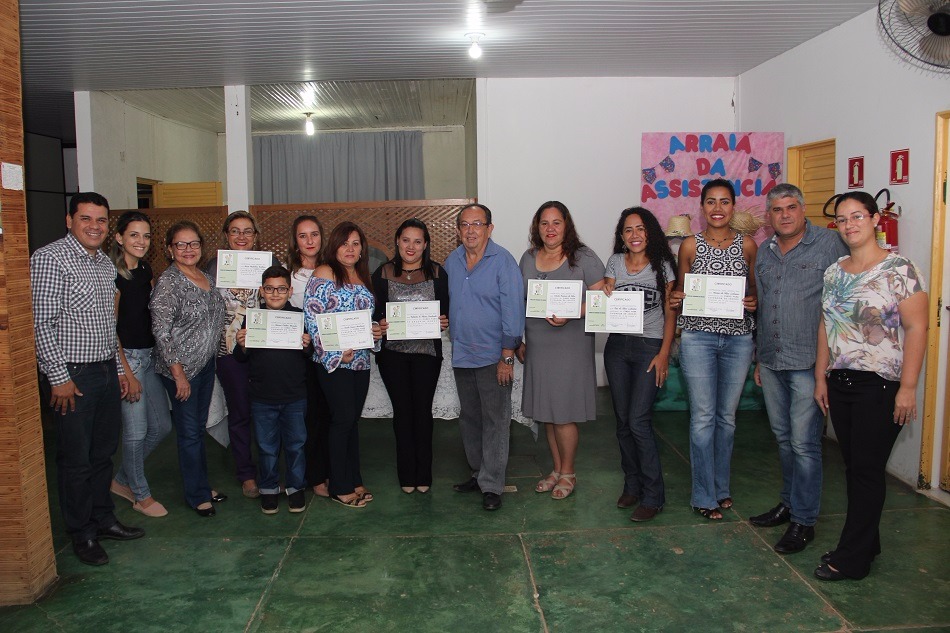 Assistência Social encerra curso de cuidador de idosos