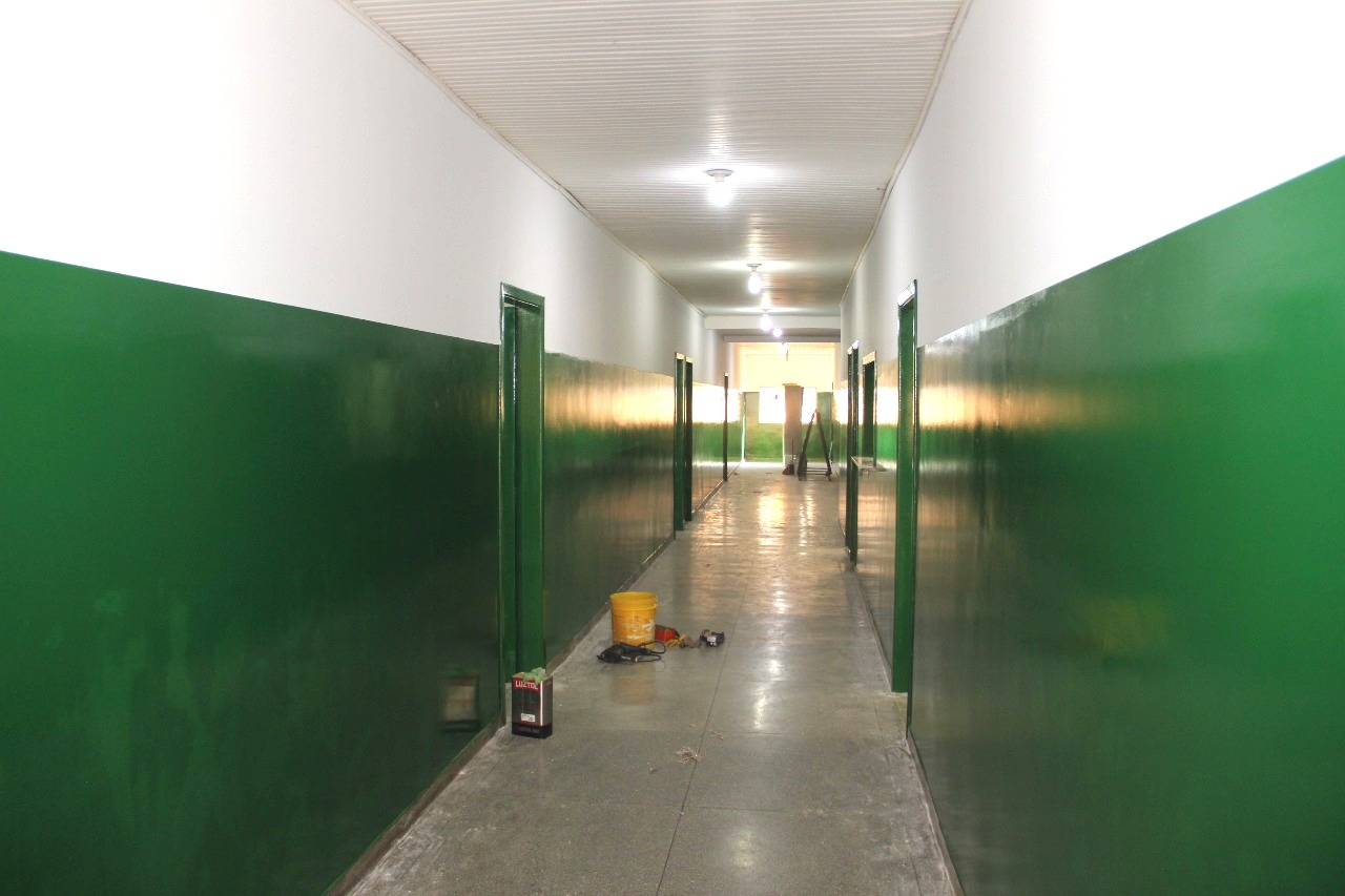 Prefeitura revitaliza Escola Durvalina Dorneles Teixeira Prefeitura revitaliza Escola Durvalina Dorneles Teixeira