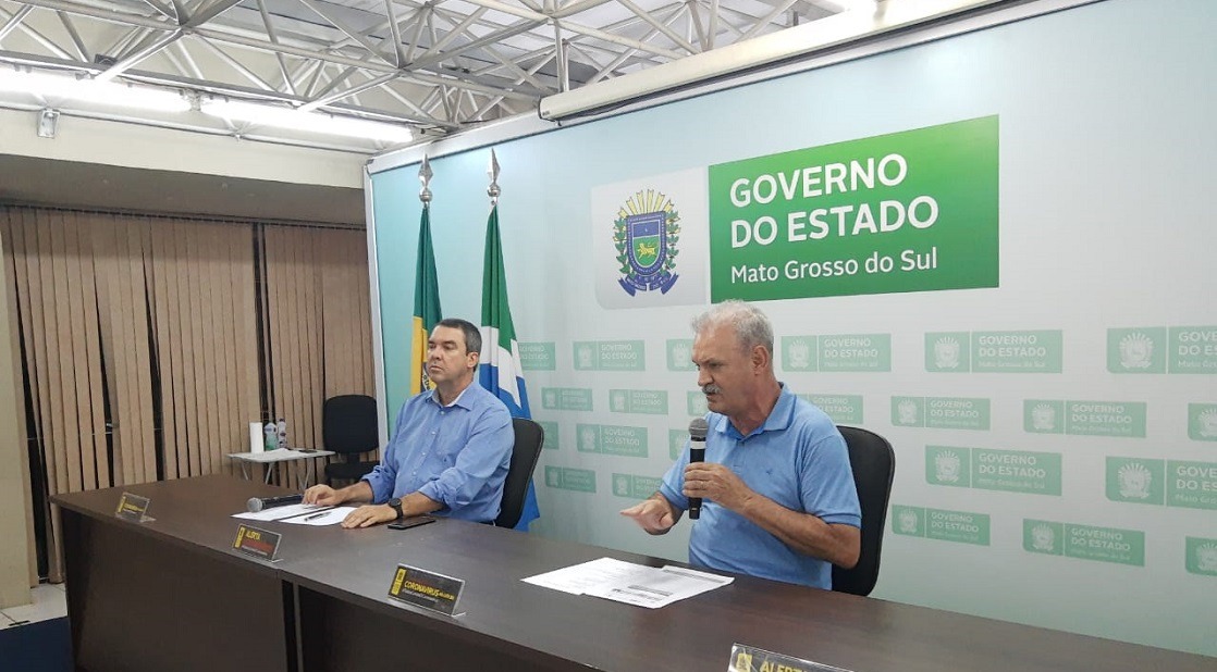 Informações foram divulgadas pelo secretário de Saúde, Geraldo Resende. Foto: SES