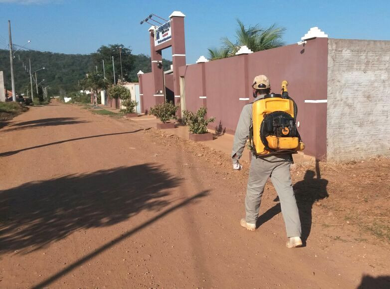 Saúde realiza pulverização no Portal do Rio Formoso e BNH Saúde realiza pulverização no Portal do Rio Formoso e BNH