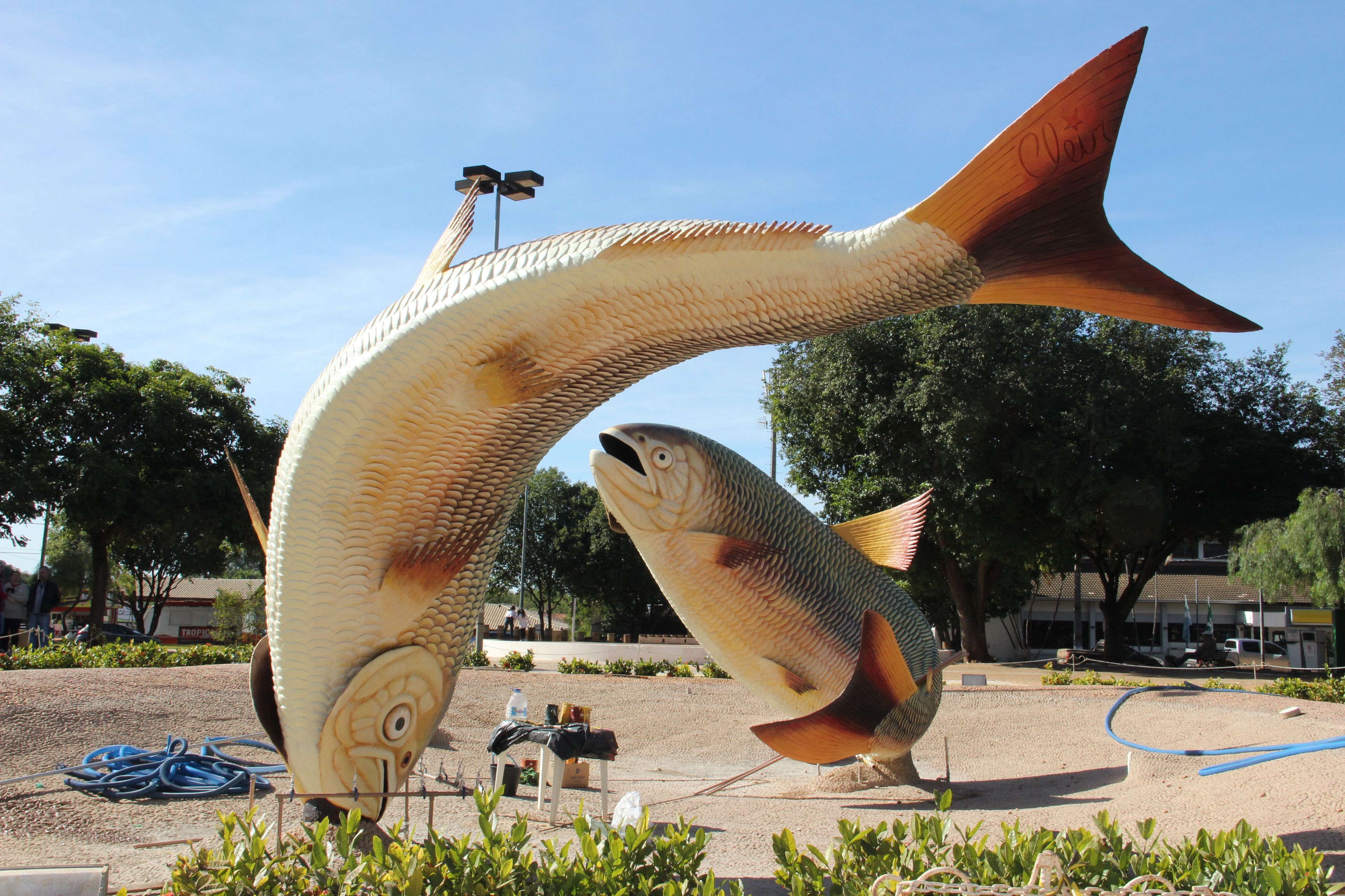 Monumento das Piraputangas será entregue na terça-feira