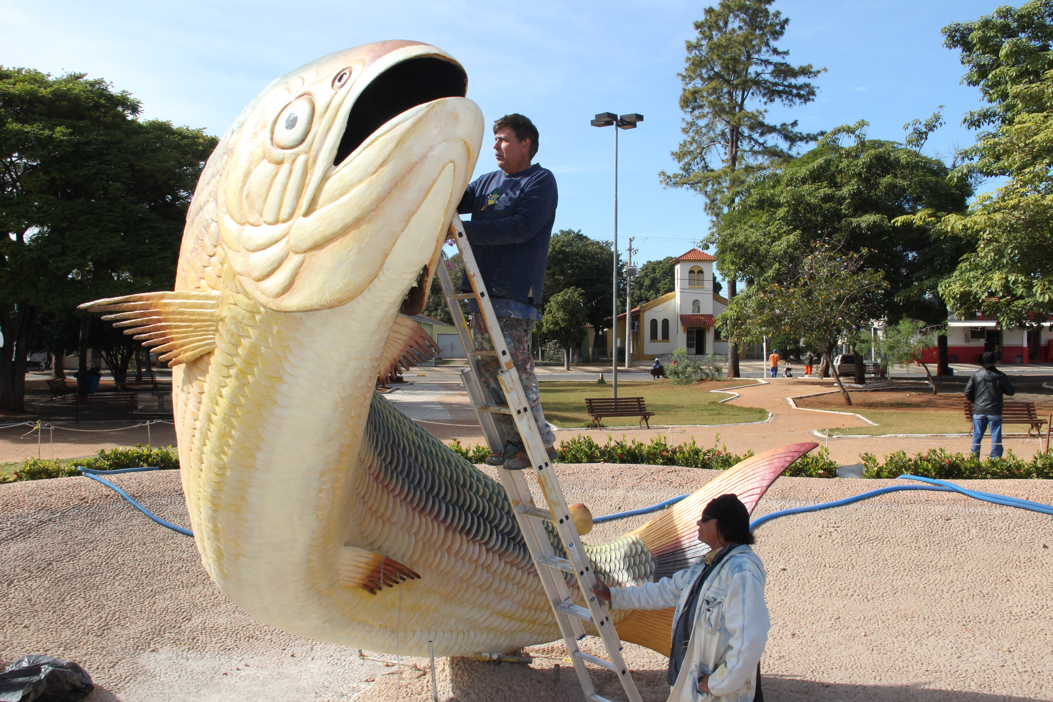Monumento das Piraputangas será entregue na terça-feira