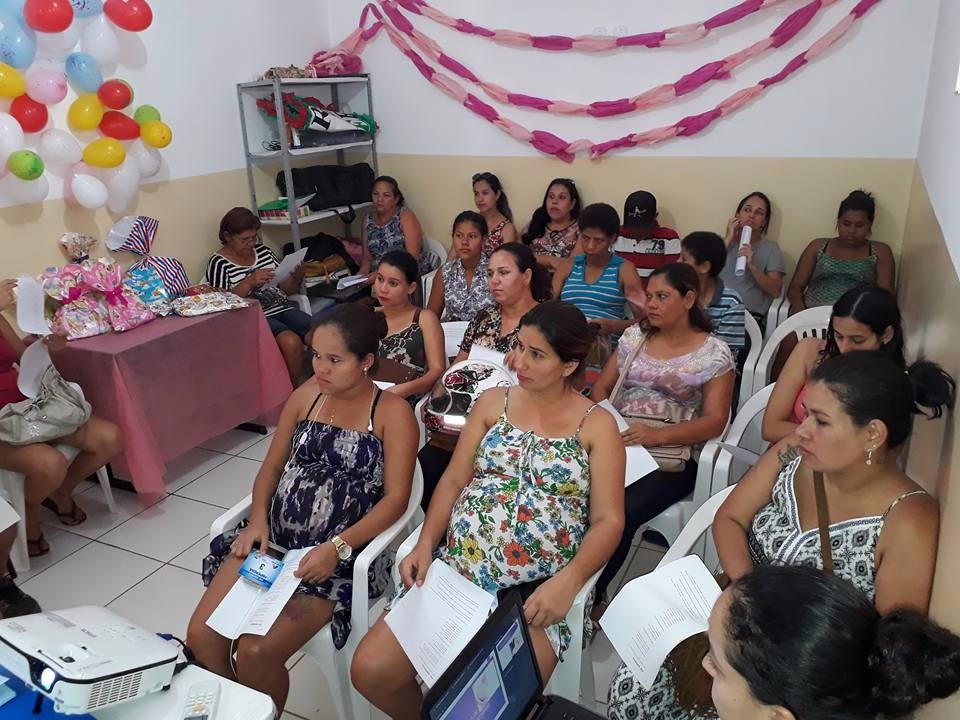 ESF da Vila América realiza "Chá com gestantes"