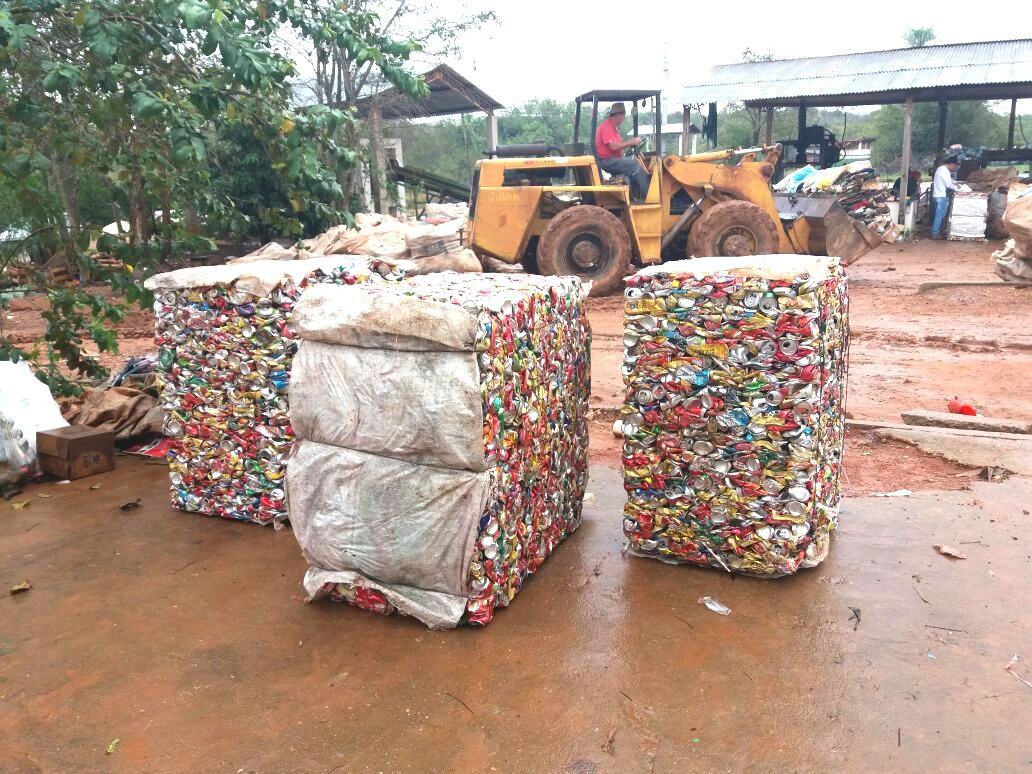 Associação Recicla Bonito embarca 14 toneladas de reciclados