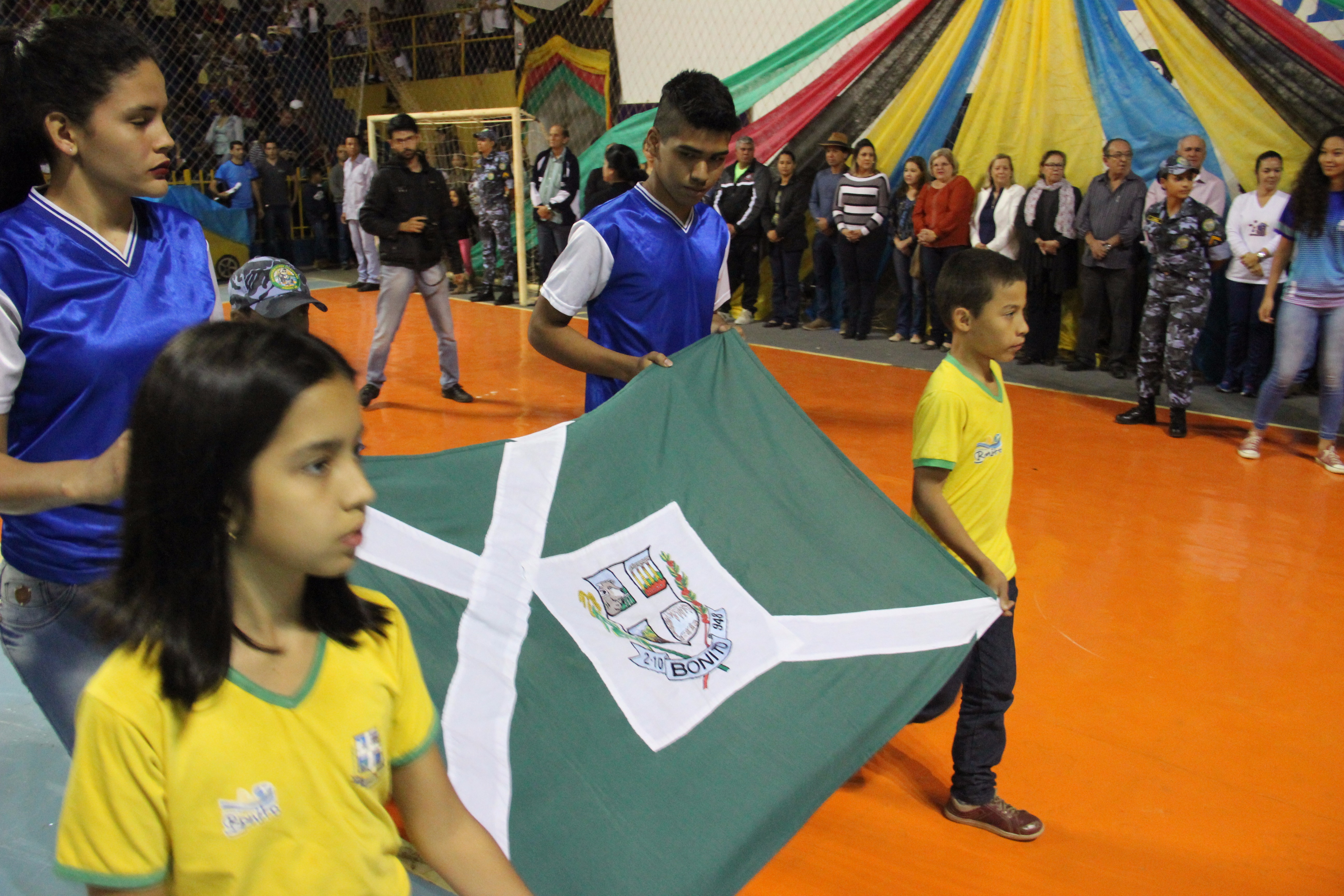 Jogos Escolares de Bonito foram abertos nesta segunda-feira