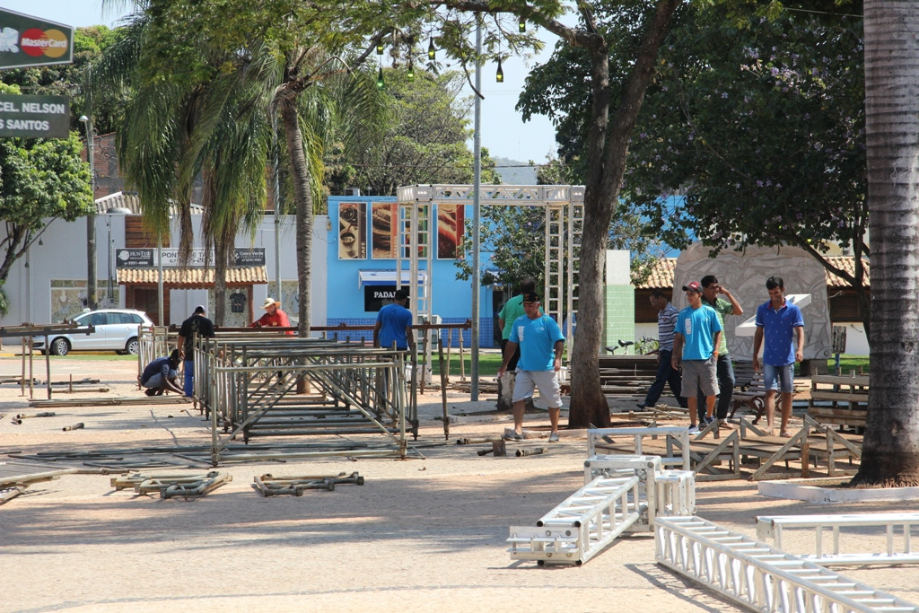 Começam os preparativos para a chegada do Rally, no sábado