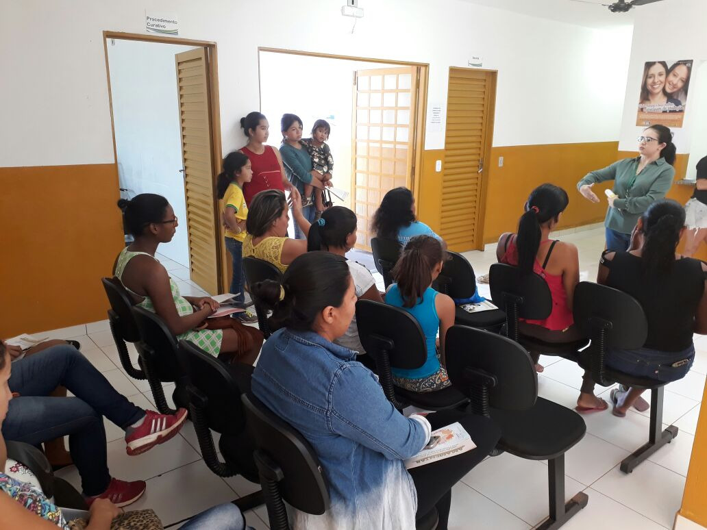 Saúde realiza acolhimento às gestantes no ESF do Bom Viver