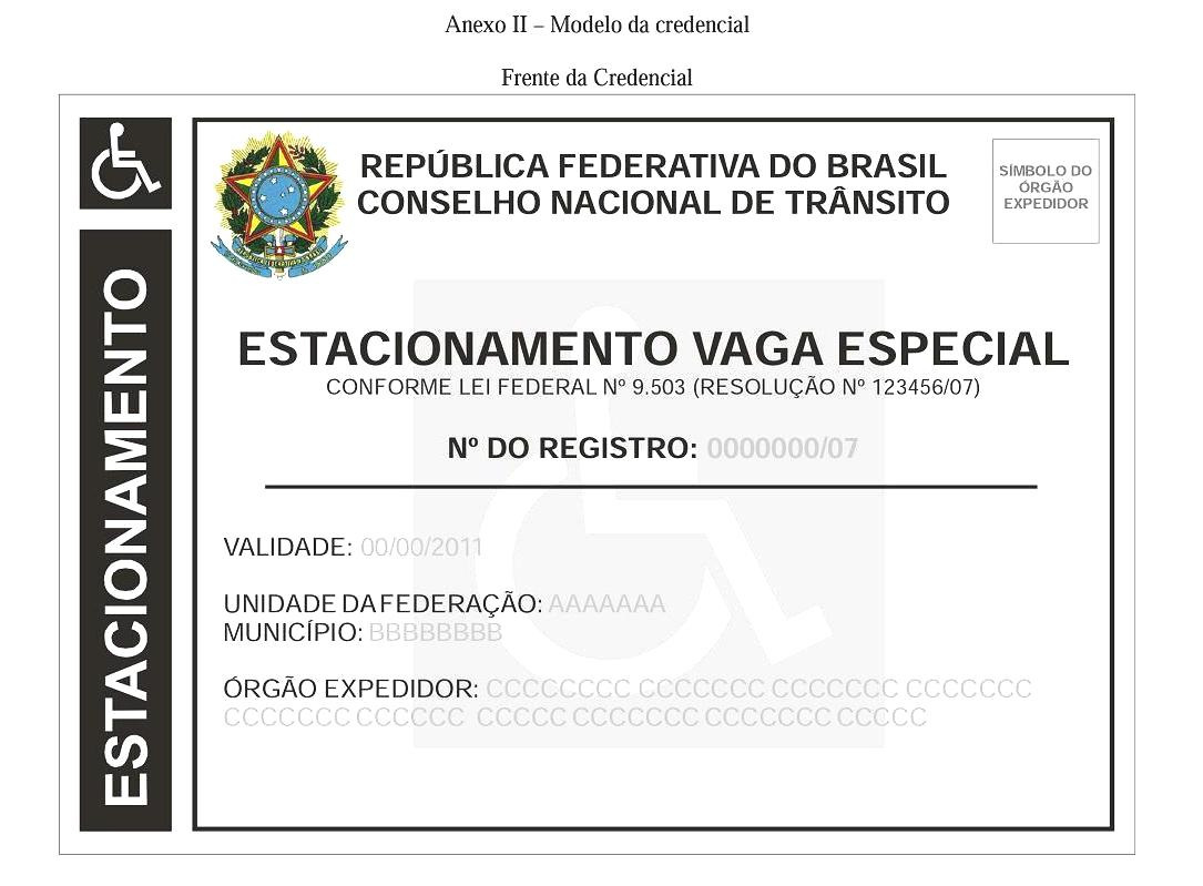 DEMTRAT emite credenciais especiais para estacionamento