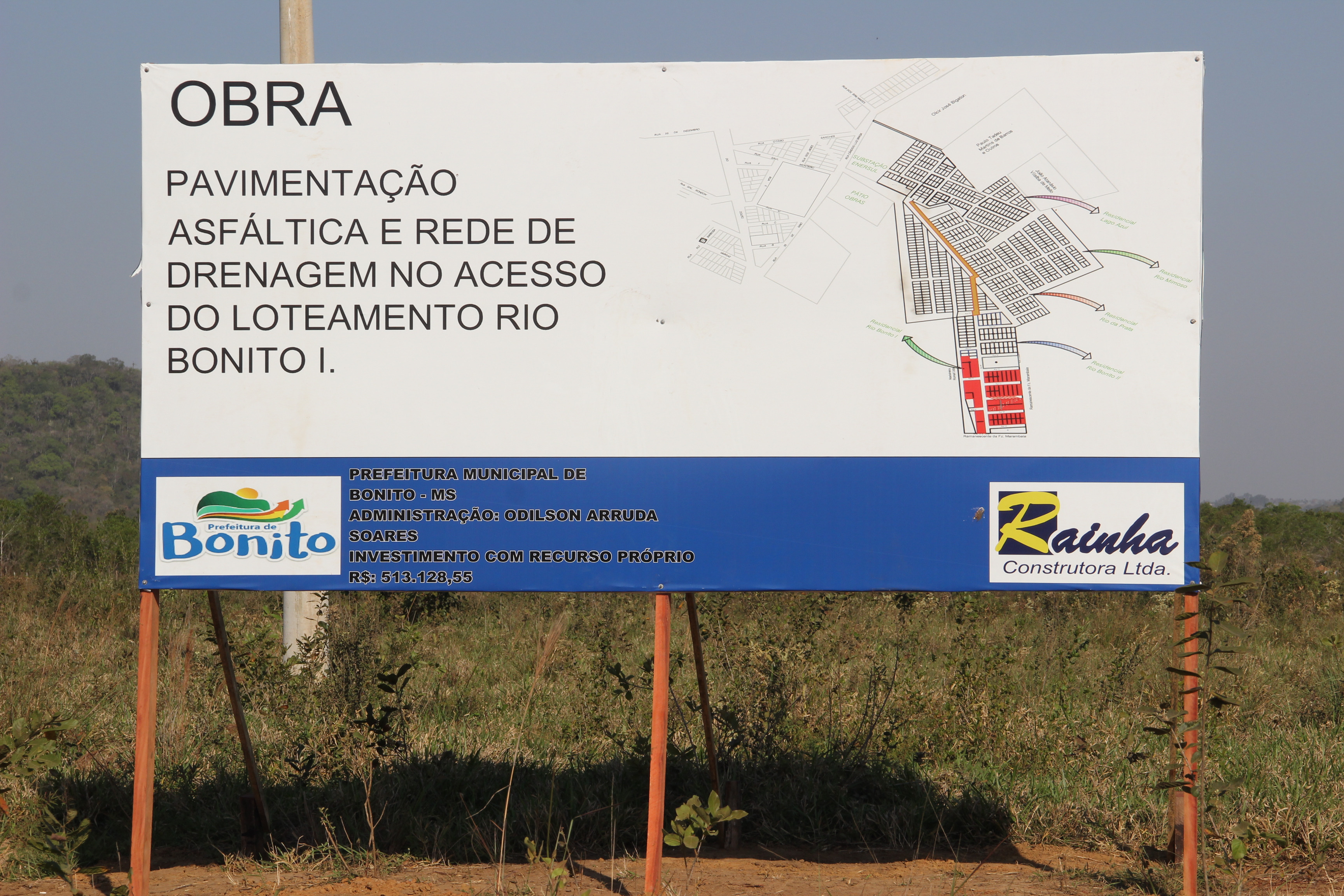 Prefeito vistoria as obras dos conjuntos Rio Bonito, I e II