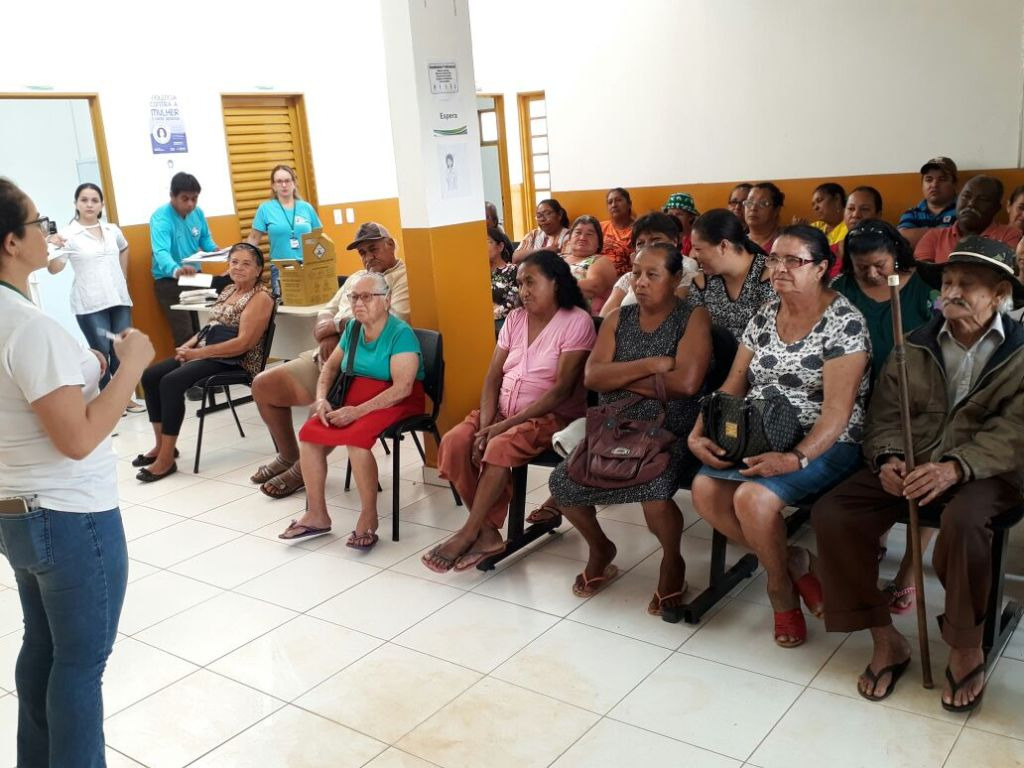Sáude realiza mais uma reunião do Hiperdia no ESF Bom Viver