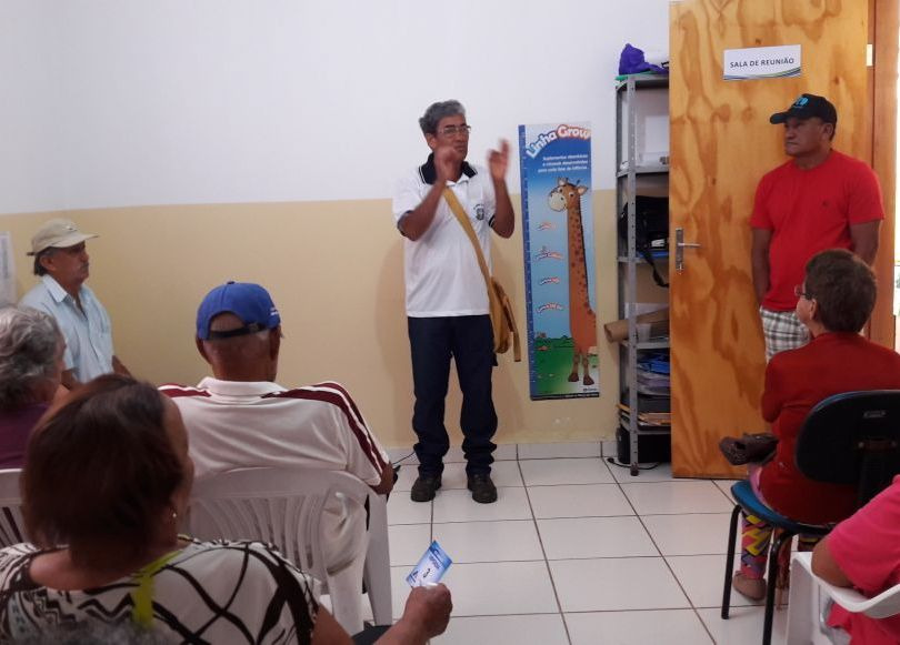 Saúde realiza reunião do Hiperdia no ESF da Vila América