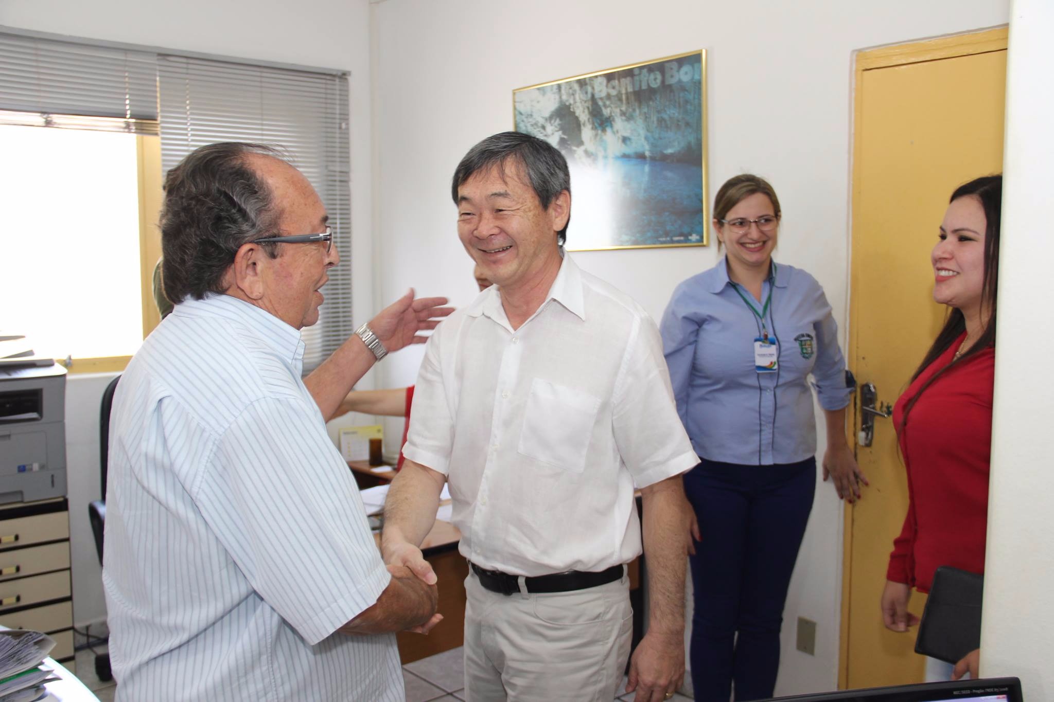 Prefeito de Bonito recebe visita do prefeito de Bodoquena