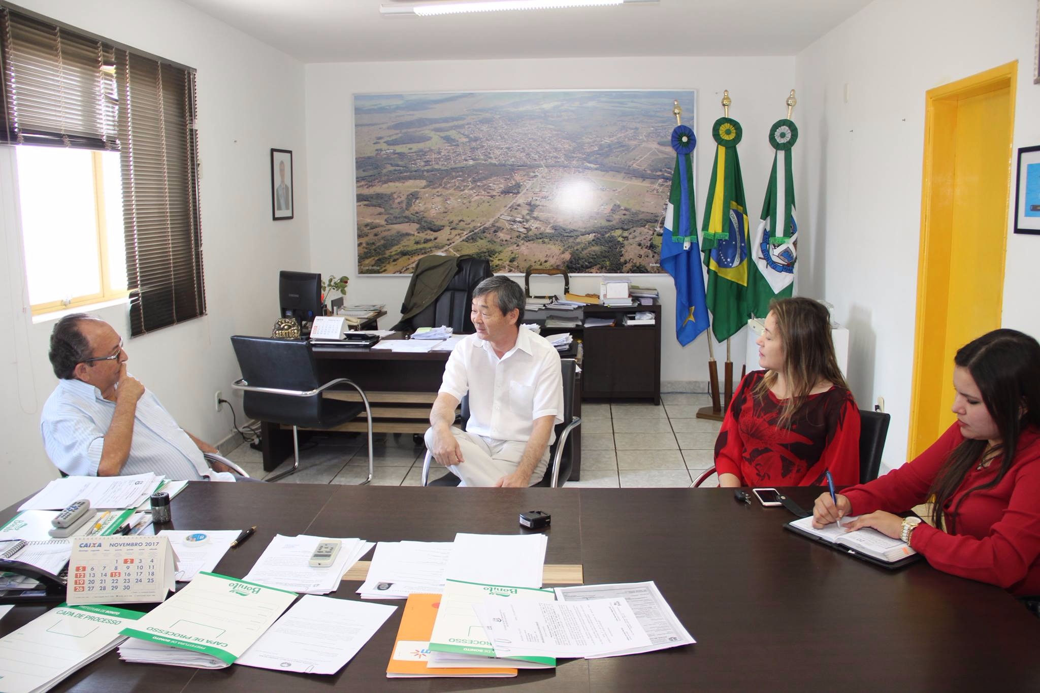 Prefeito de Bonito recebe visita do prefeito de Bodoquena
