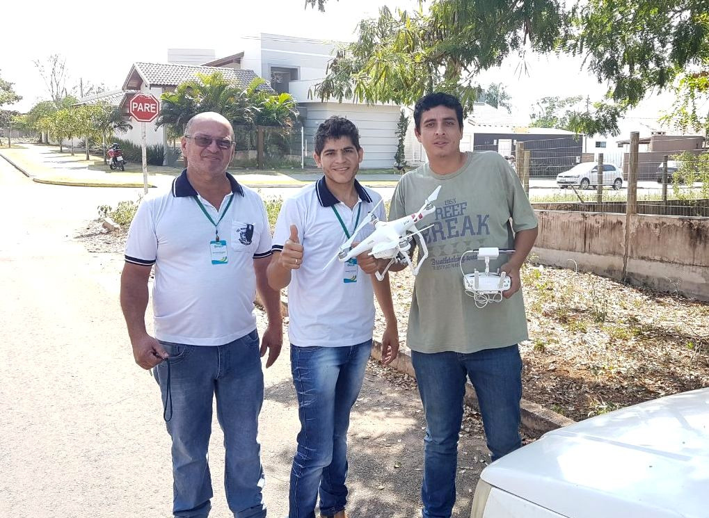 Endemias utiliza drone para localizar focos do Aedes Aegypti
