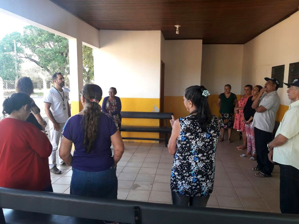 Saúde realiza reunião do Hiperdia no ESF Rincão Bonito