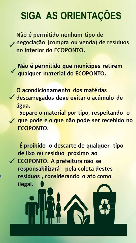 Meio Ambiente lança Guia do Usuário do Ecoponto