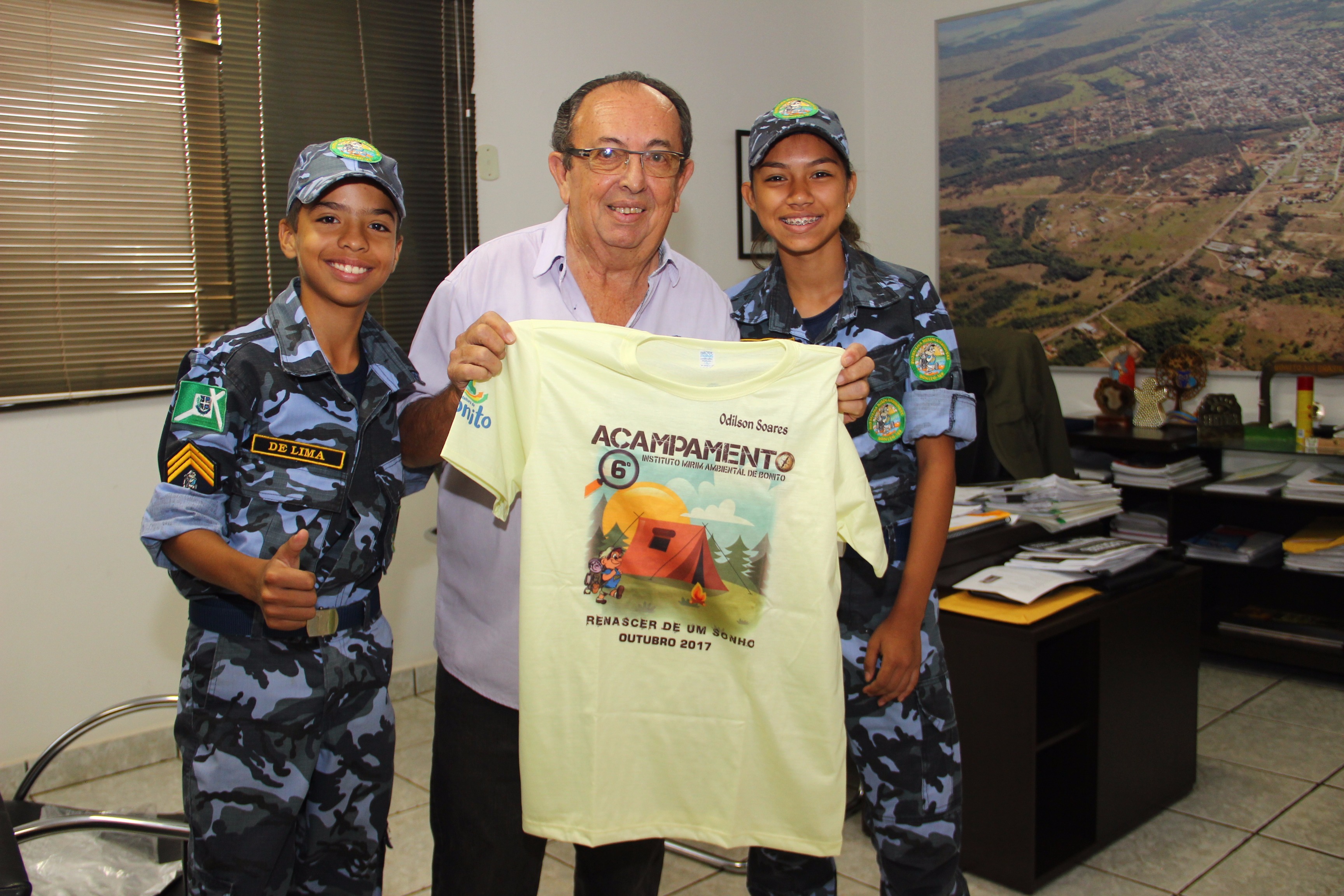 Instituto Mirim Ambiental agradece apoio ao 6º Acampamento