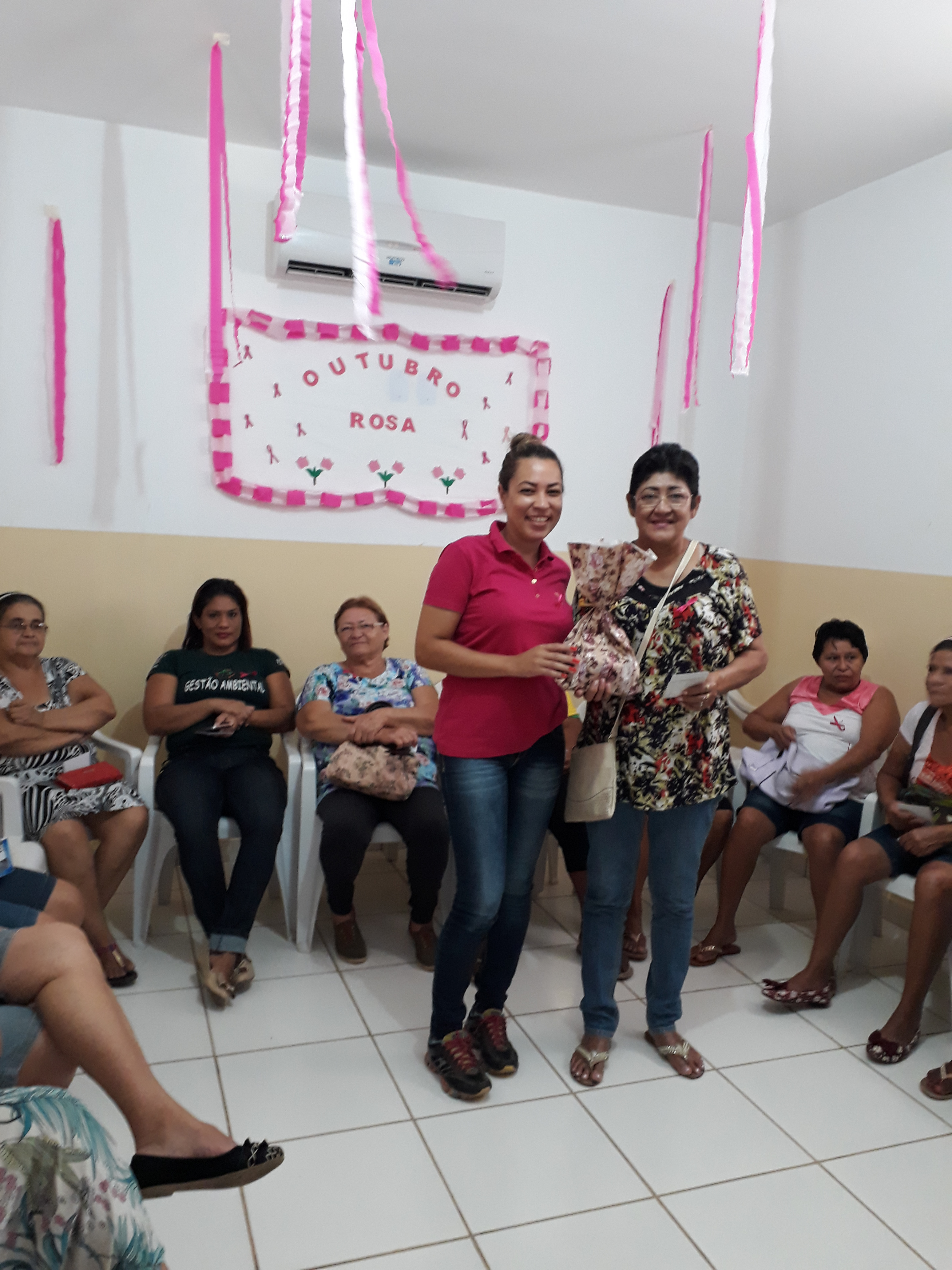 ESF da Vila América realiza o "DIA D" do Outubro Rosa