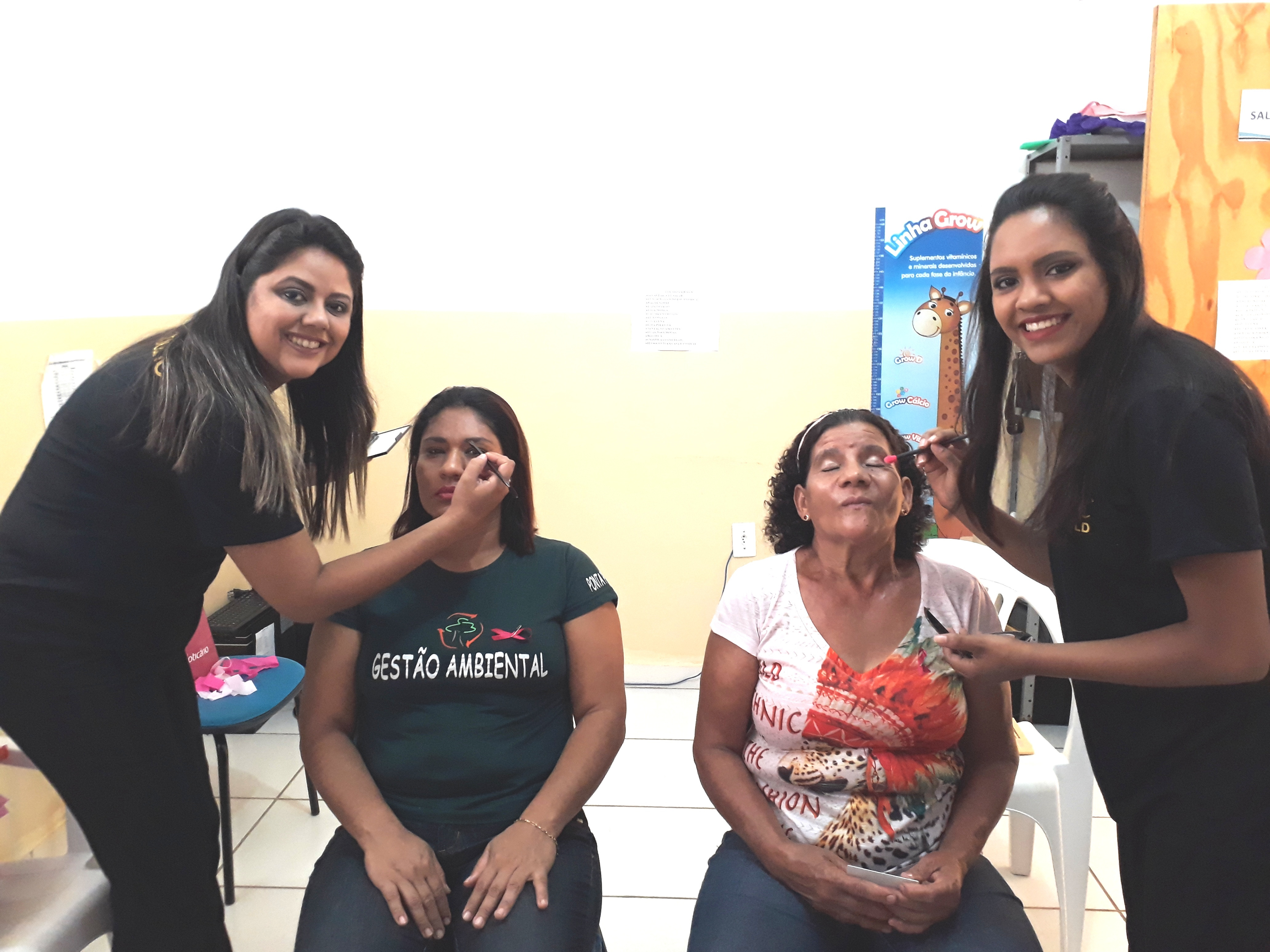 ESF da Vila América realiza o "DIA D" do Outubro Rosa