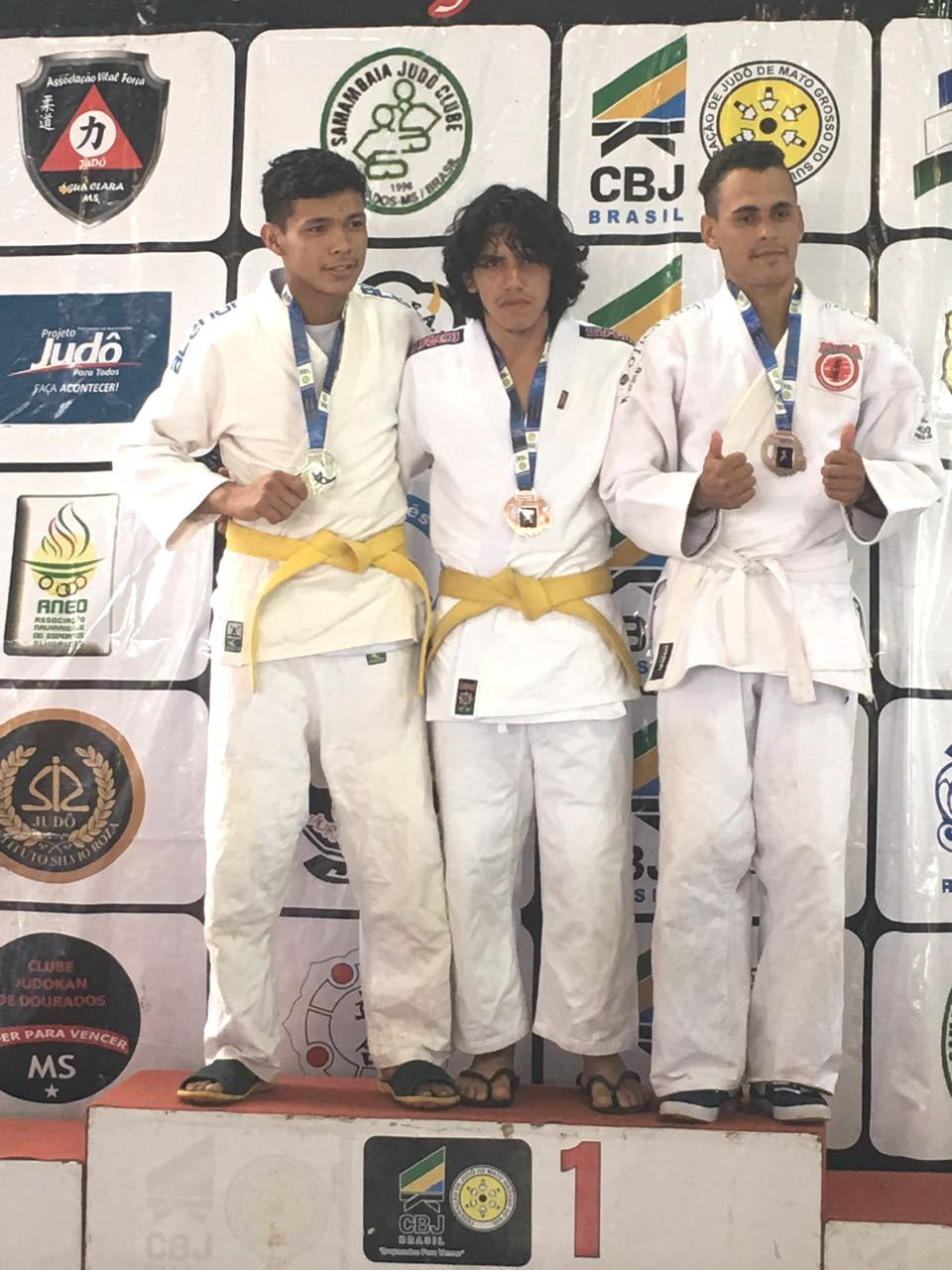 Atletas do judô de Bonito participam de Circuito Estadual