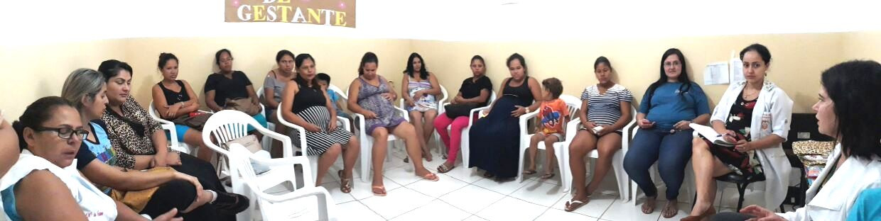 ESF da Vila América debate alimentação durante a gestação