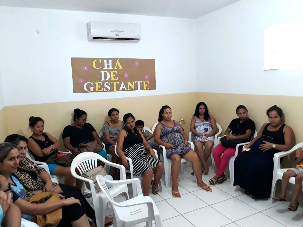 ESF da Vila América debate alimentação durante a gestação