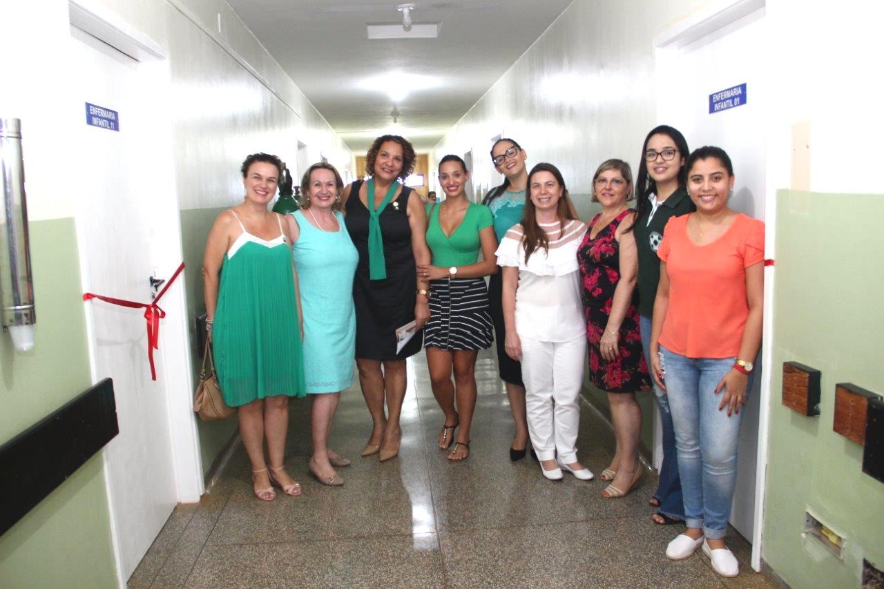 Hospital Darci Bigaton reforma salas da Enfermaria Infantil Hospital Darci Bigaton reforma salas da Enfermaria Infantil