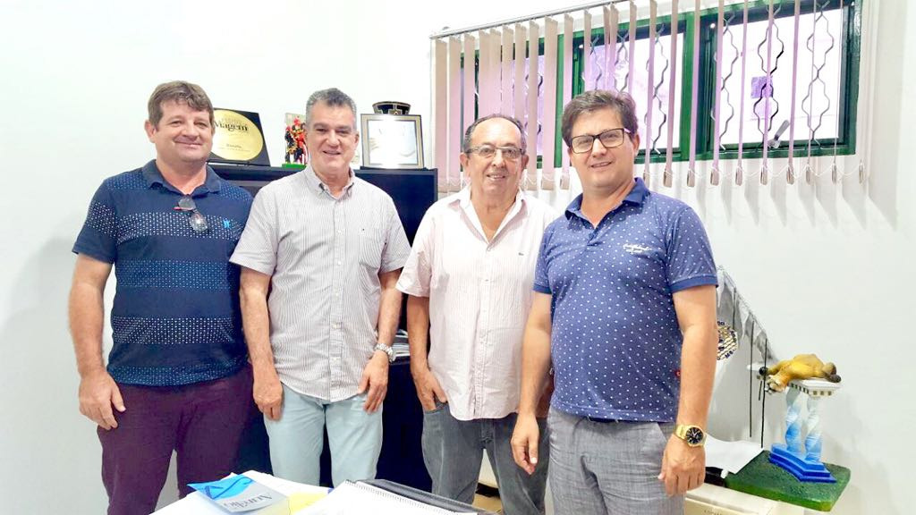 Prefeito de Bonito recebe visita do prefeito de Corupá (SC)