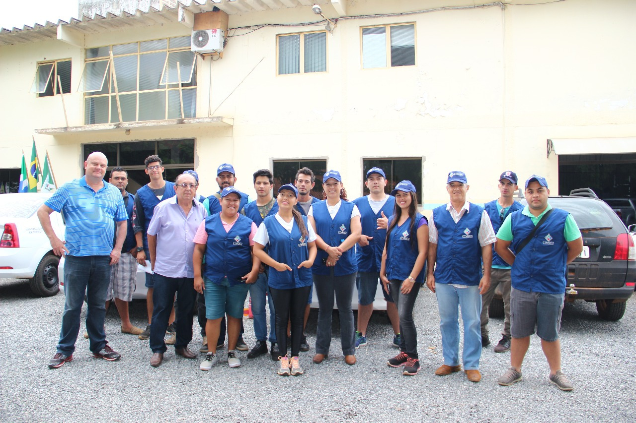 Equipe realiza trabalho de georreferenciamento em Bonito