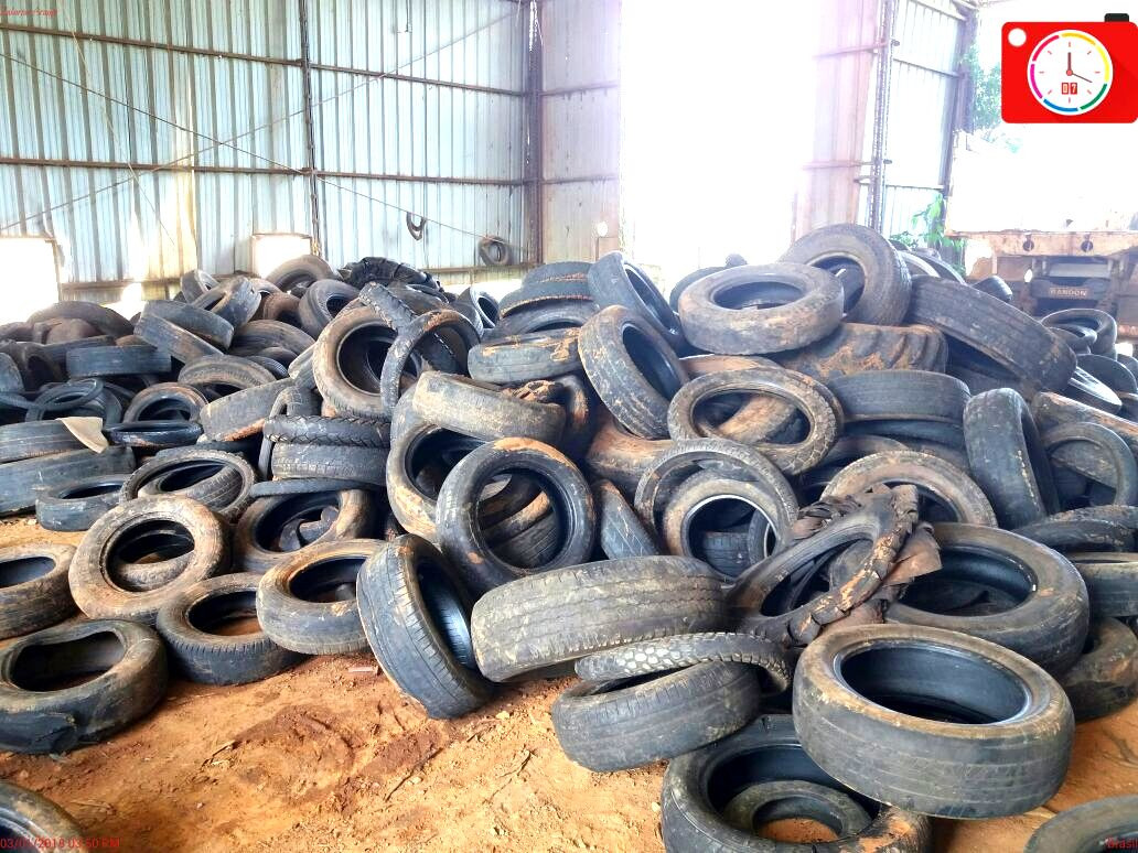 Setor de endemias realiza primeira coleta de pneus do ano