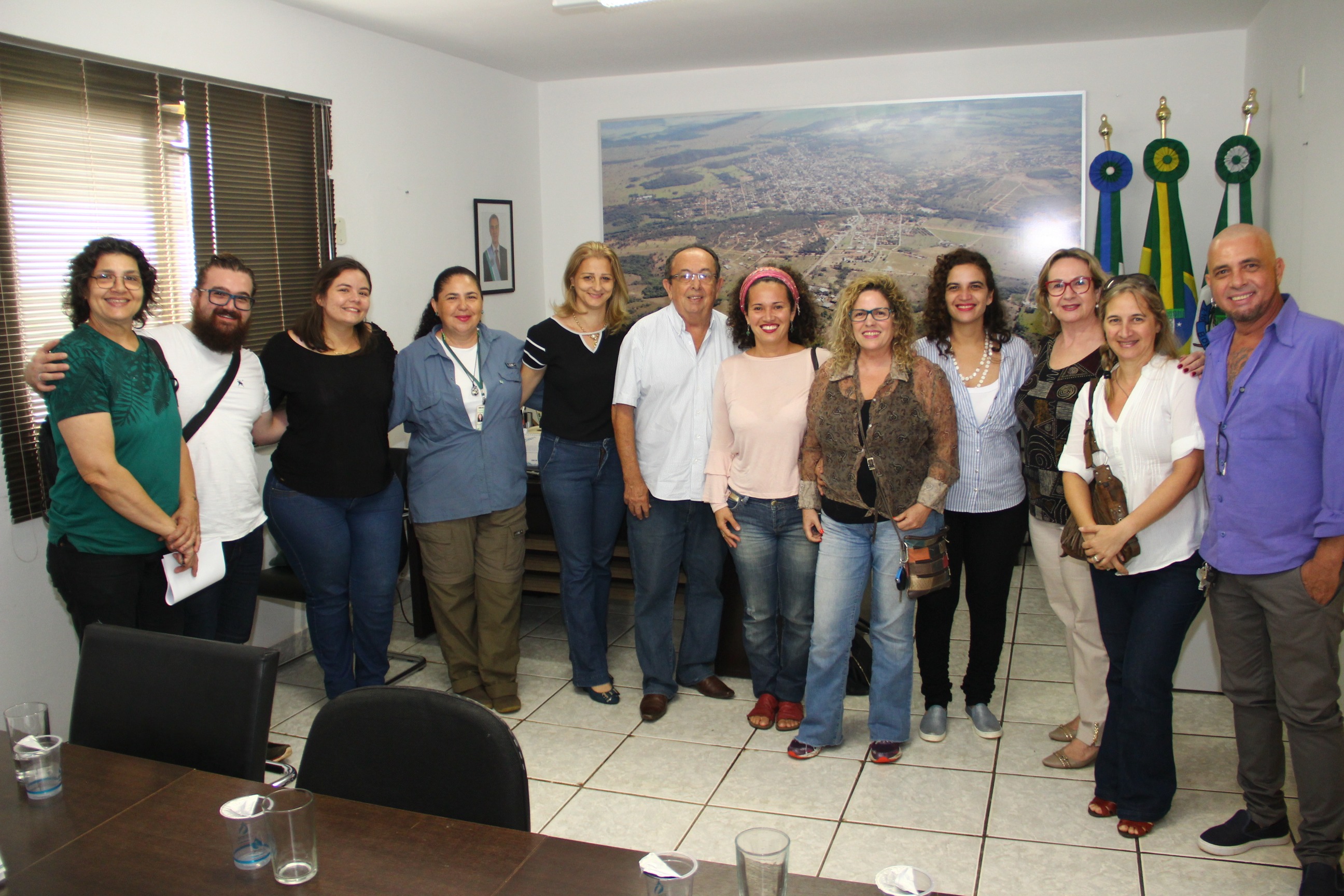 Prefeito reúne-se com diretoria do Fórum Municipal de Cultura