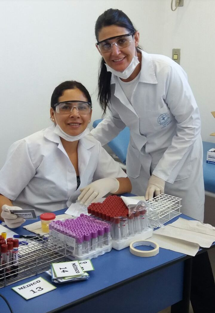 Laboratório da UBS central atende em Águas do Miranda