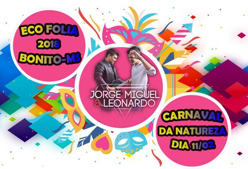 Ecofolia tem apresentação de Jorge Miguel&Leonardo no dia 11 Ecofolia tem apresentação de Jorge Miguel&Leonardo no dia 11