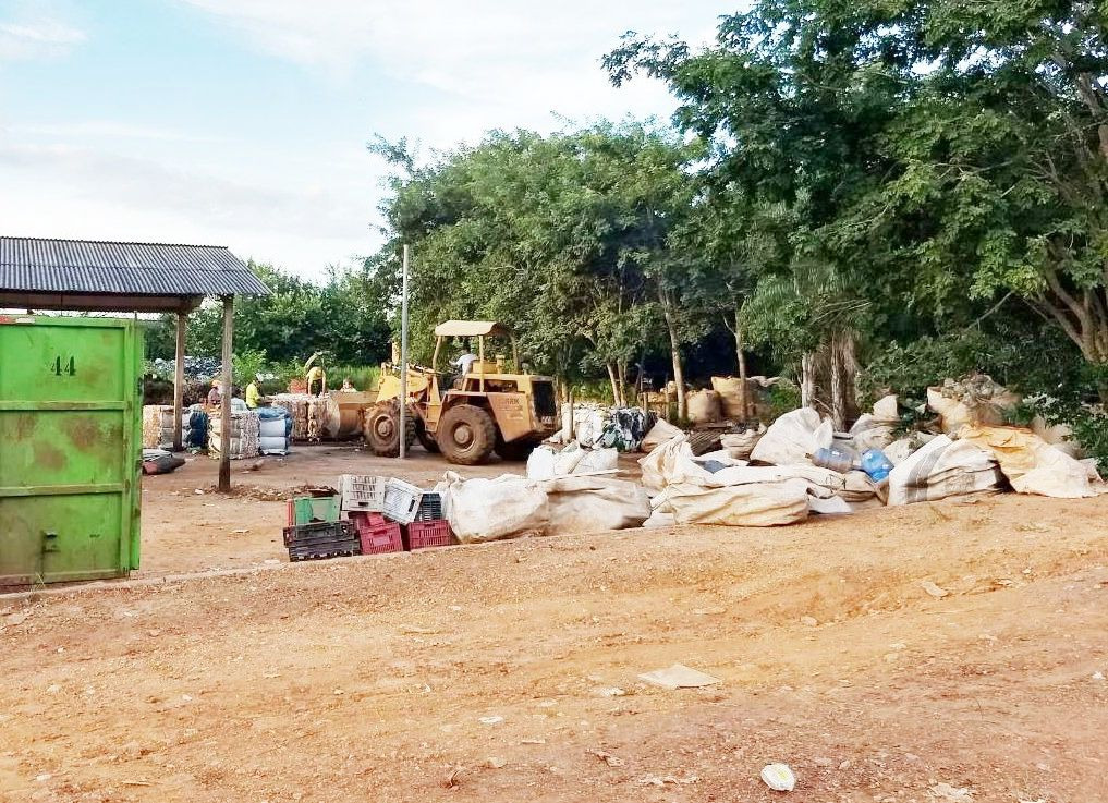 Associação embarca mais 15 toneladas de resíduos recicláveis