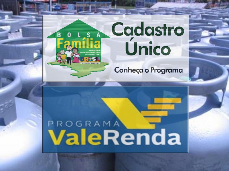Beneficiários do Programa Bolsa Família e Vale Renda terão desconto no Gás de cozinha