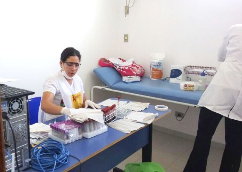 Saúde: laboratório realiza coleta na UBS de Águas do Miranda