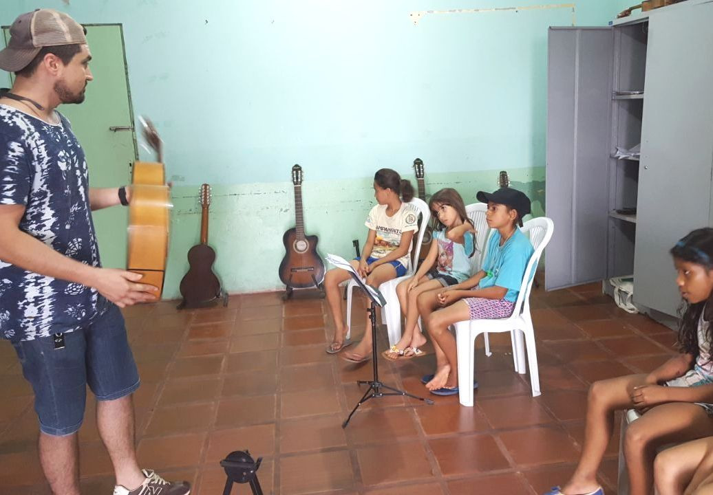 Espaço Cultural SAS desenvolve atividades com crianças e adolescentes