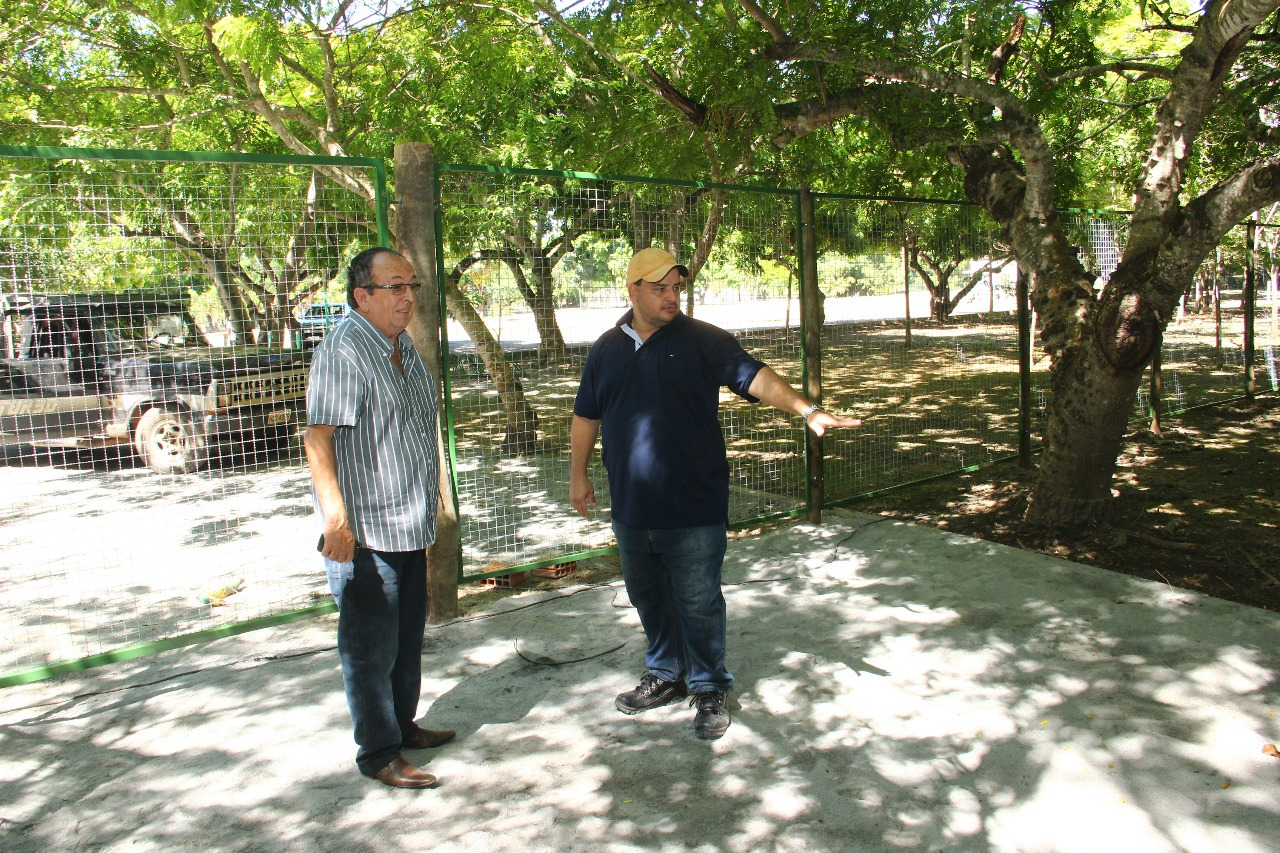 Em obras, Balneário Municipal permanece fechado no final de semana