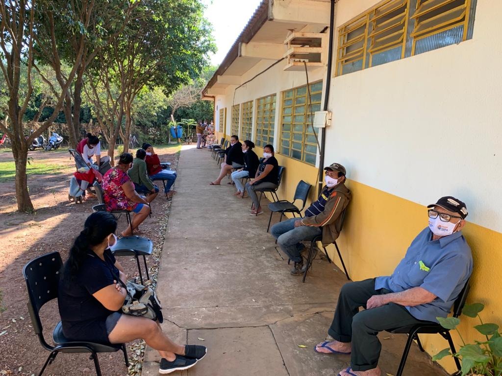 Secretaria de Assistência Social segue as normas de segurança da OMS na distribuição de cestas básicas