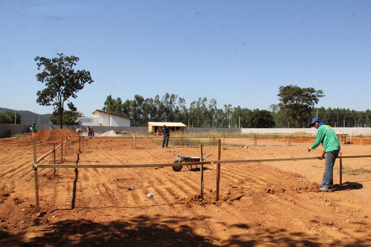 Obras da creche da Marambaia já se encontram em andamento