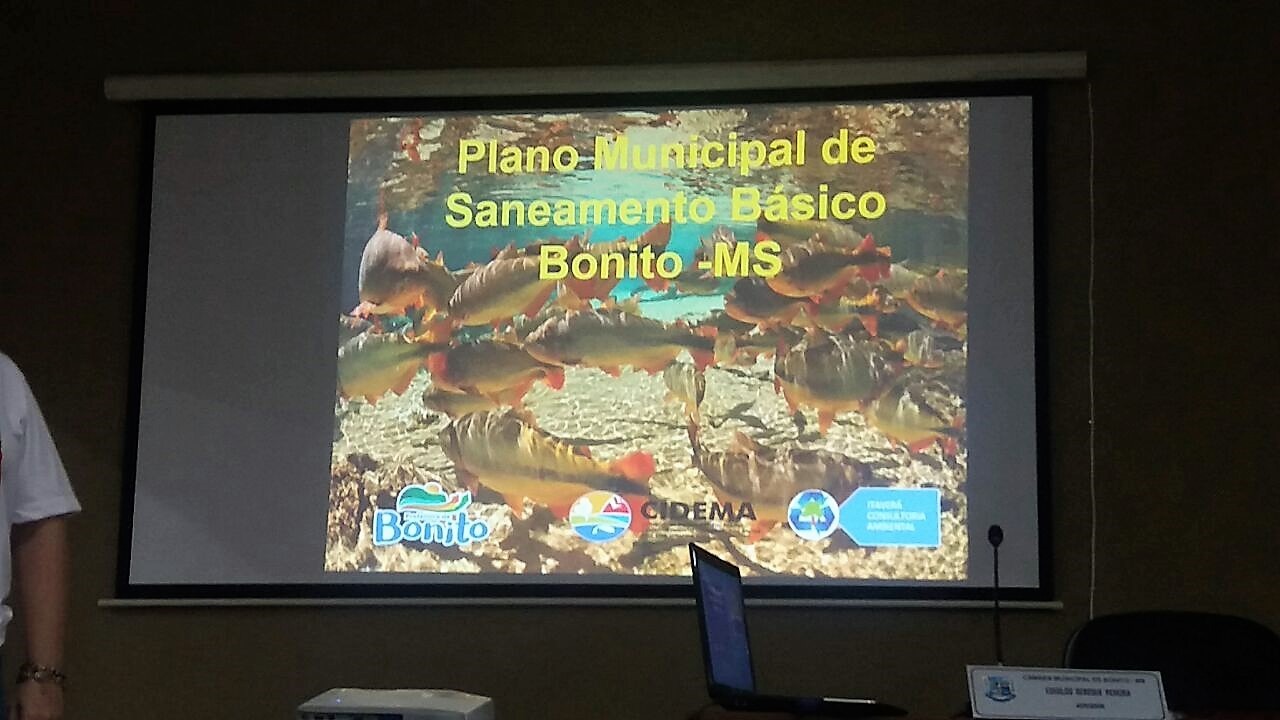 Audiência debateu Plano de Saneamento Básico de Bonito