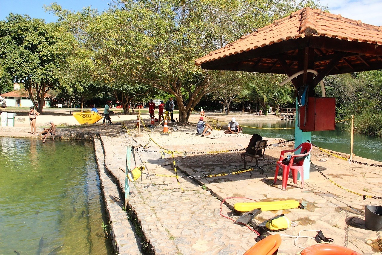 Balneário permanecerá fechado para obras a partir de segunda