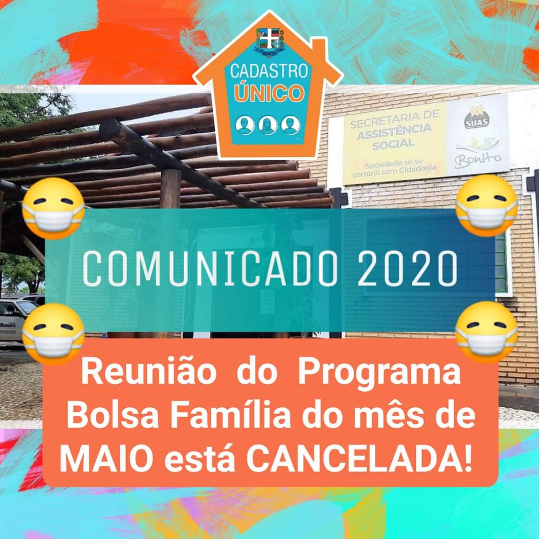 Atenção beneficiários do Programa Bolsa Família de Bonito