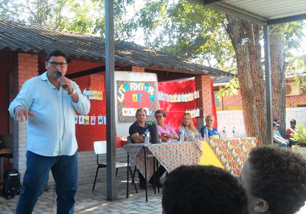 Águas do Miranda tem apresentação de poesia de cordel