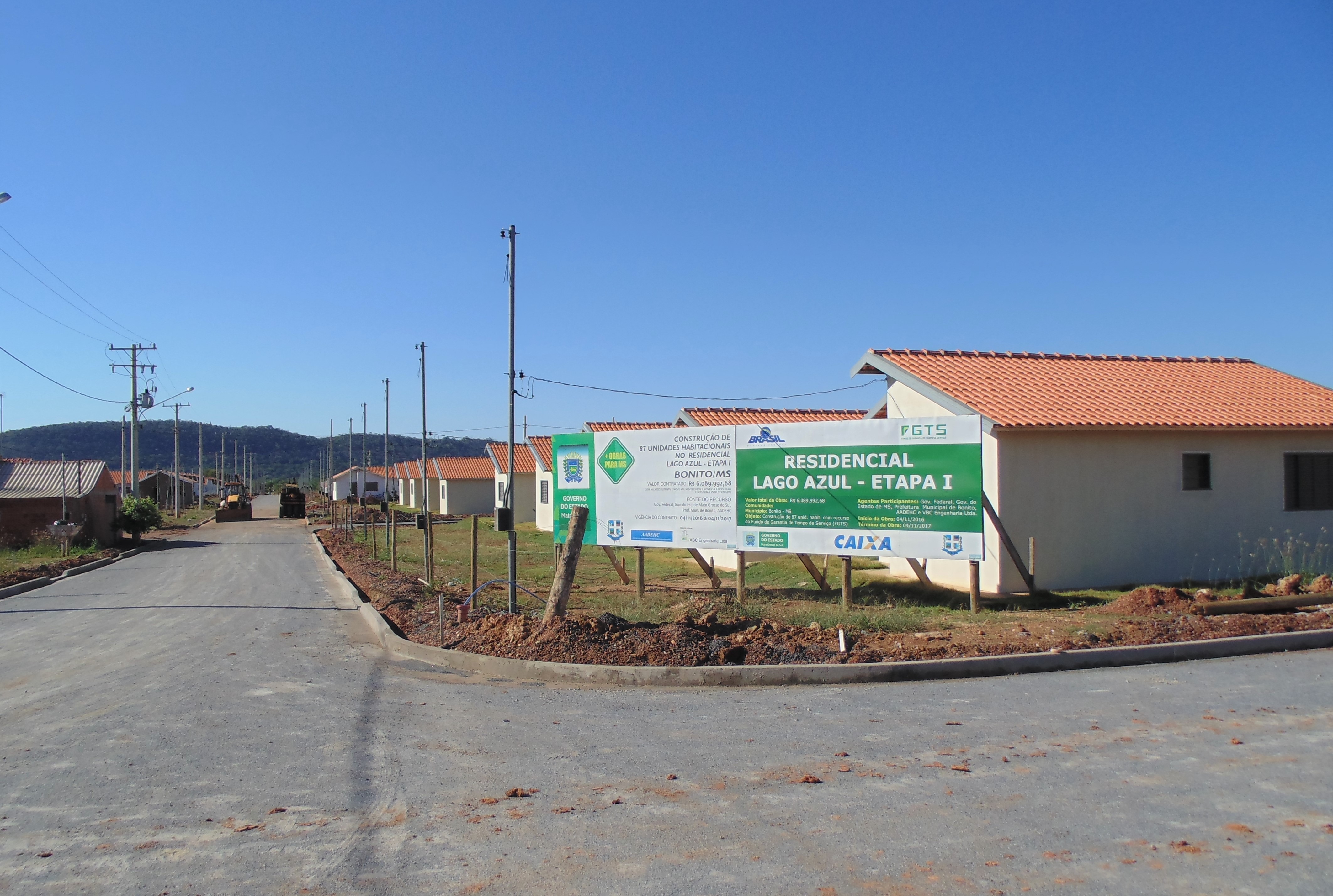 Entrega do Residencial Lago Azul/Etapa I será em 30 de junho Entrega do Residencial Lago Azul/Etapa I será em 30 de junho