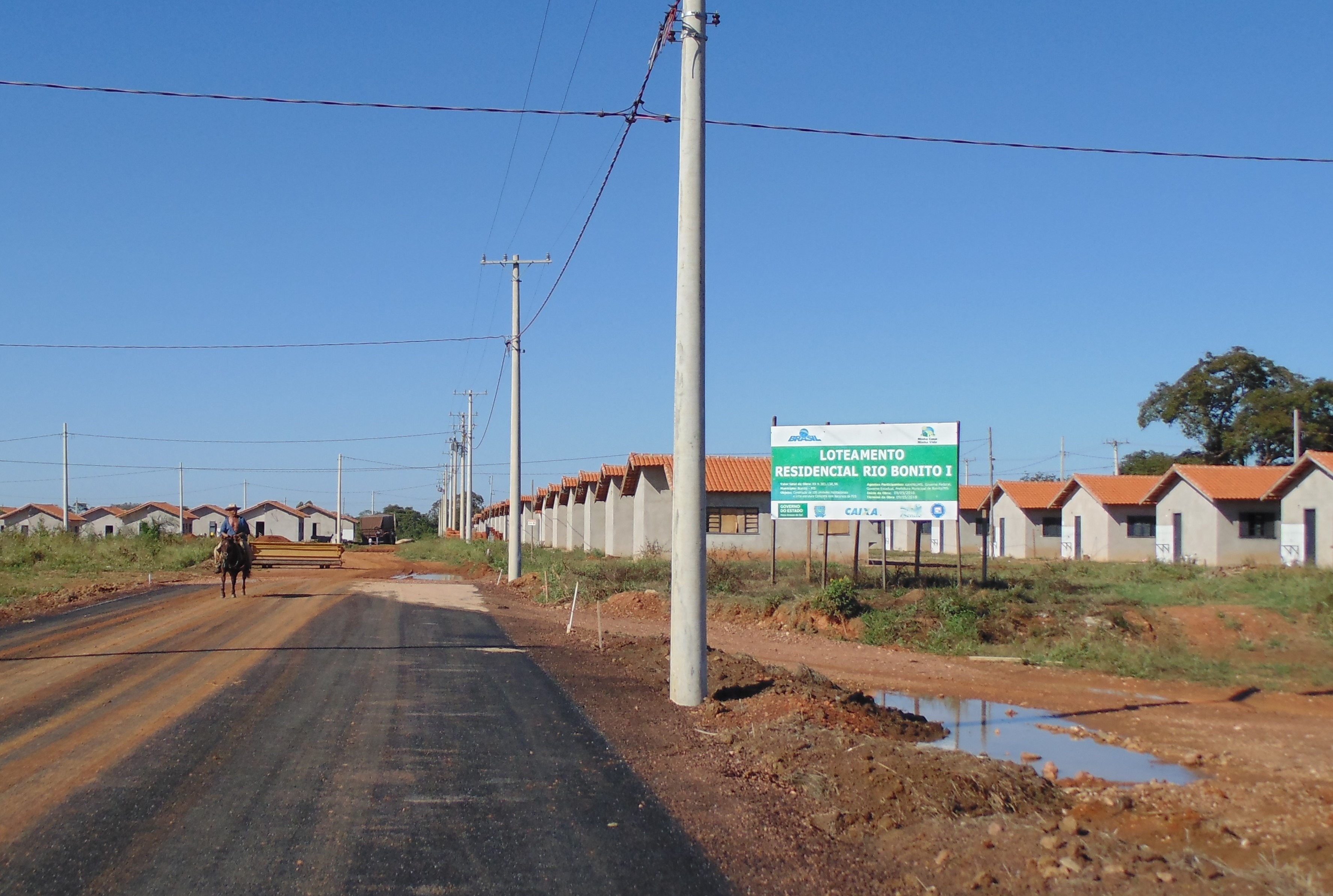 Loteamento Rio Bonito I recebe obras de drenagem profunda